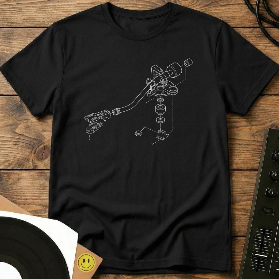 Tone Arm Cad T-Shirt Black / S Tone Arm Cad T-Shirt