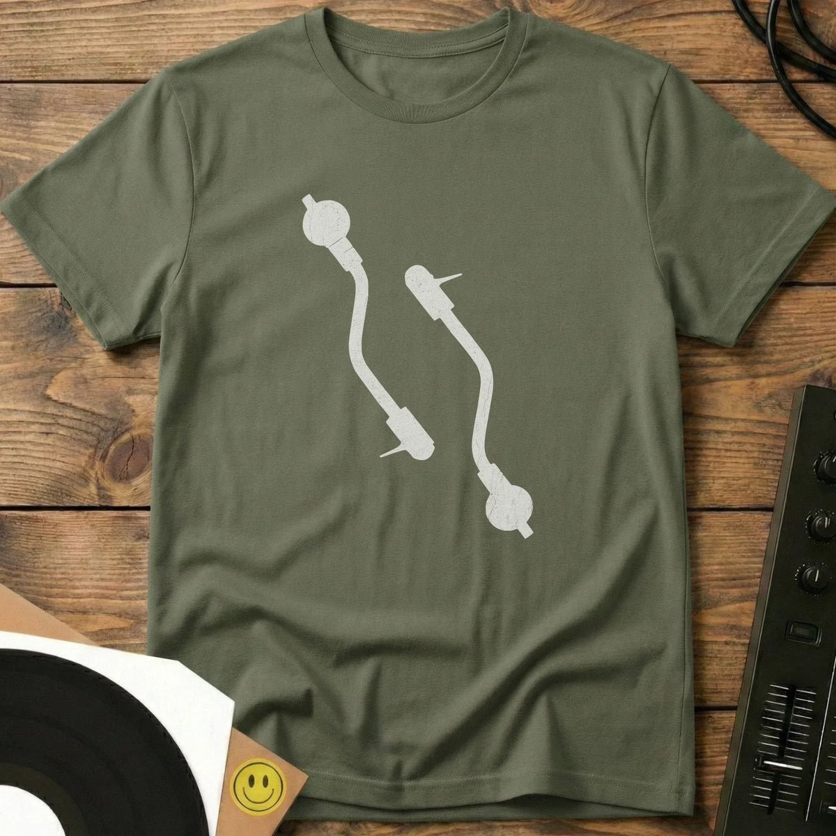 Tone Arm Dance T-Shirt Military Green / S Tone Arm Dance T-Shirt