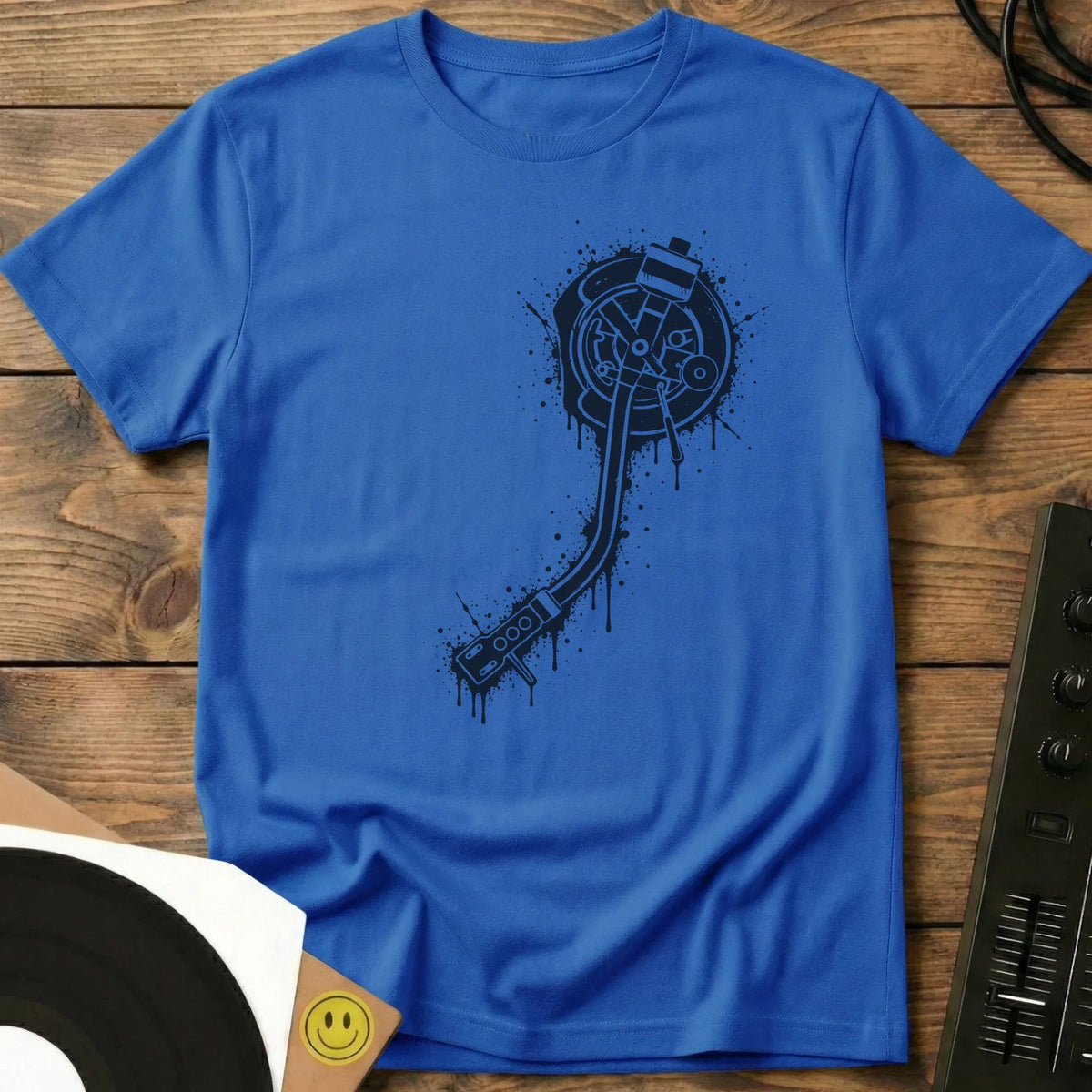 Tonearm Ink T-Shirt Royal / S Tonearm Ink T-Shirt