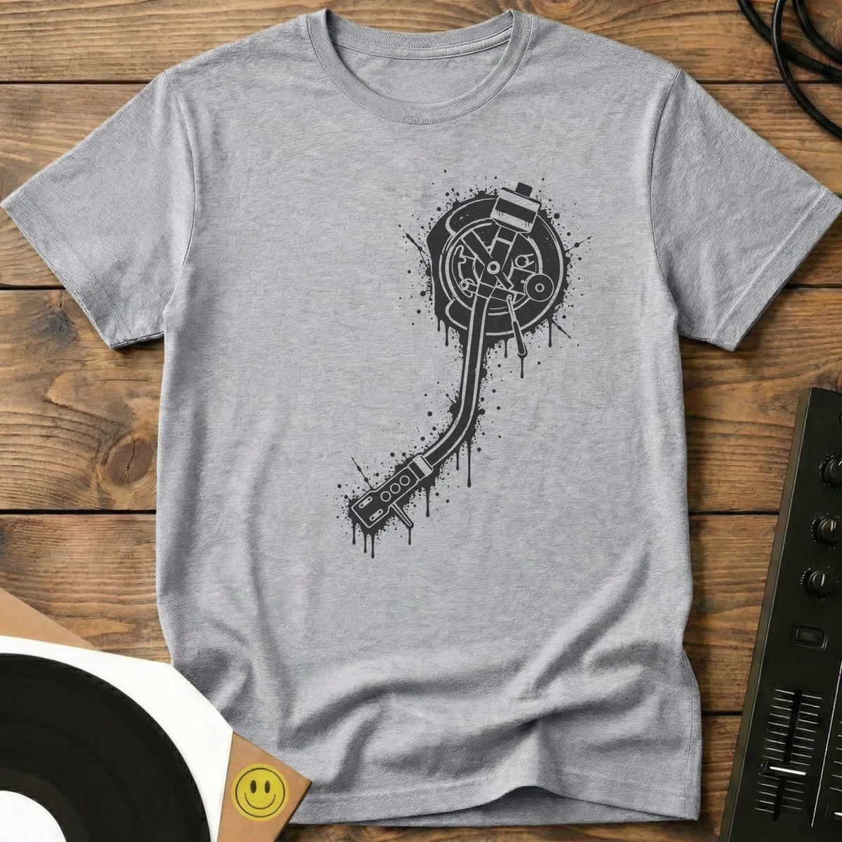 Tonearm Ink T-Shirt Sport Grey / S Tonearm Ink T-Shirt