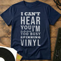 Too Busy Spinning T-Shirt Navy / S Too Busy Spinning T-Shirt