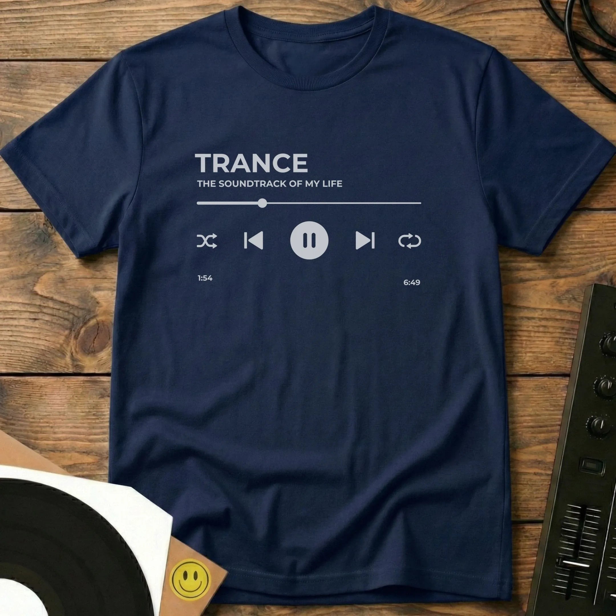 Trance - The Soundtrack of My Life T-Shirt Navy / S Trance - The Soundtrack of My Life T-Shirt