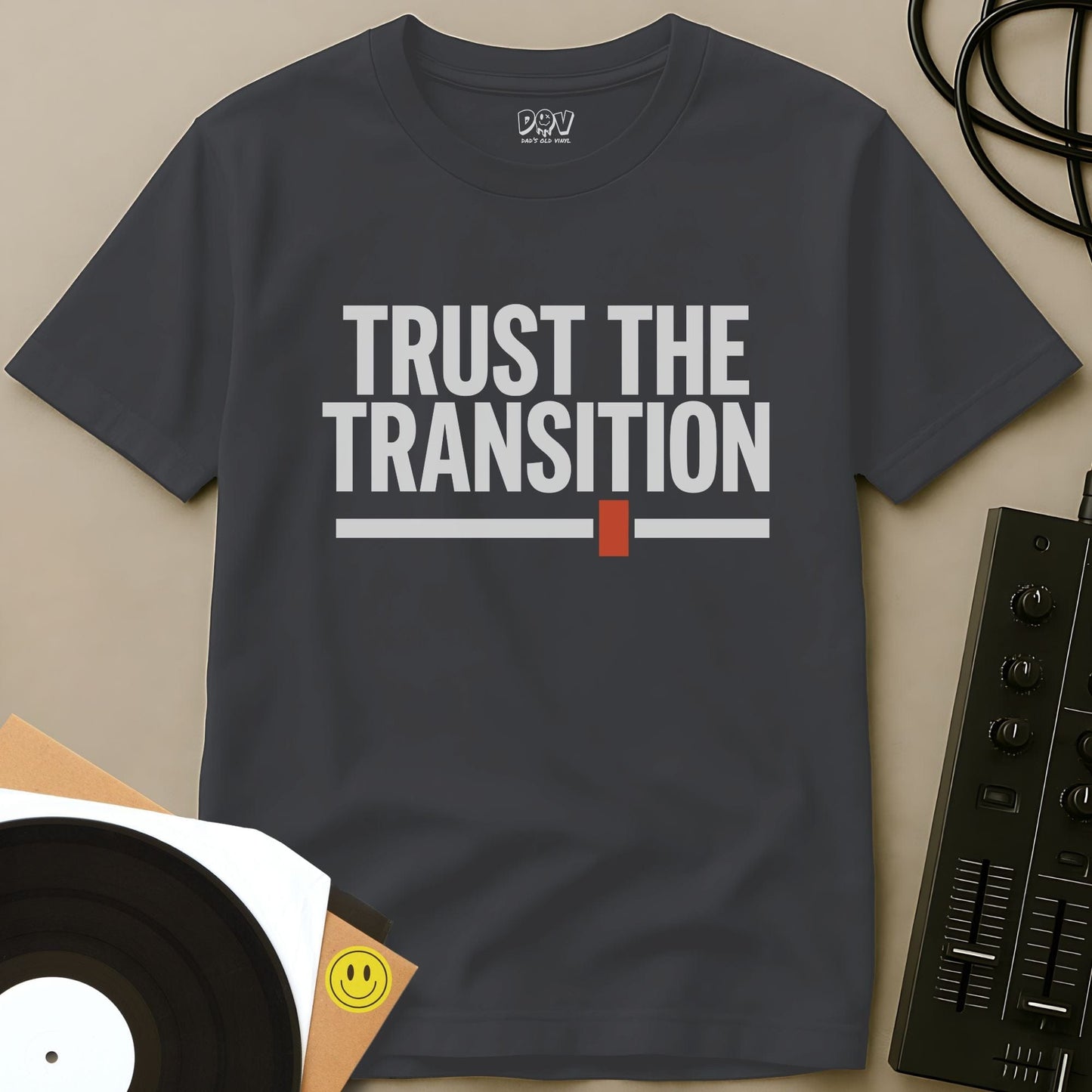 Trust The Transition T-Shirt Charcoal / S Trust The Transition T-Shirt