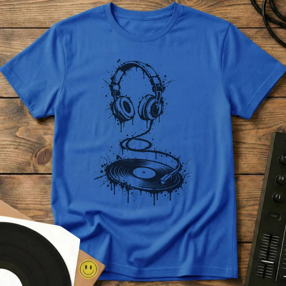 Tune In T-Shirt Royal / S Tune In T-Shirt