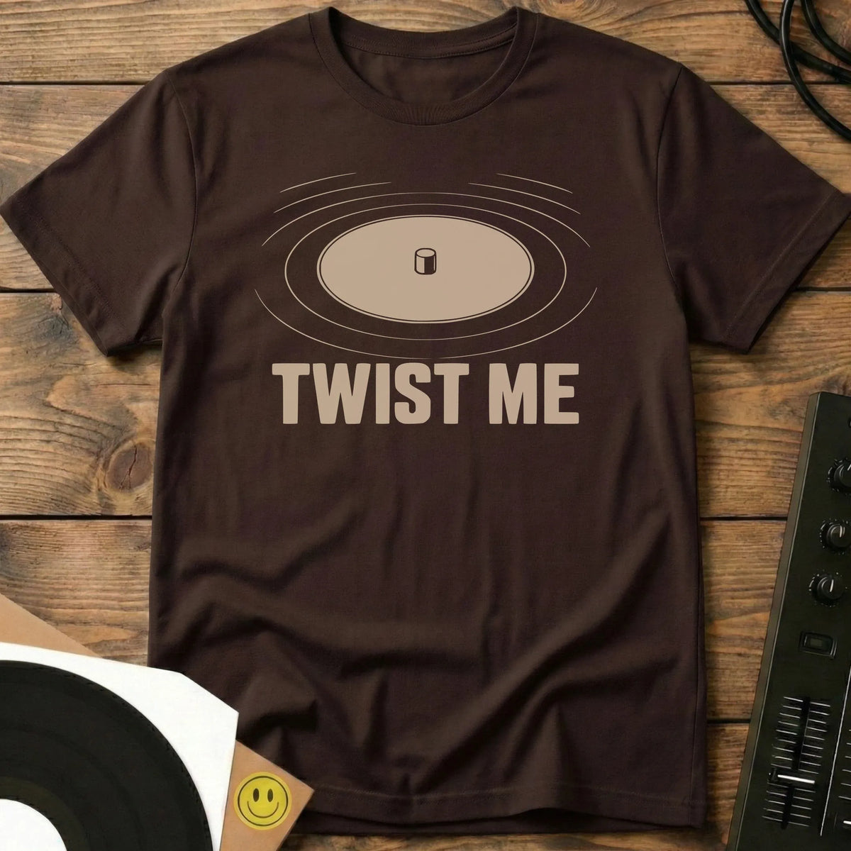 Twist Me T-Shirt Dark Chocolate / S Twist Me T-Shirt