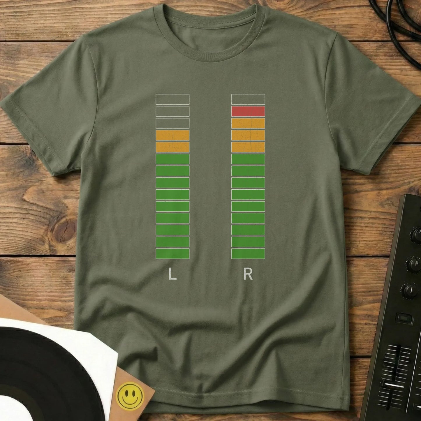 Unbalanced T-Shirt Military Green / S Unbalanced T-Shirt