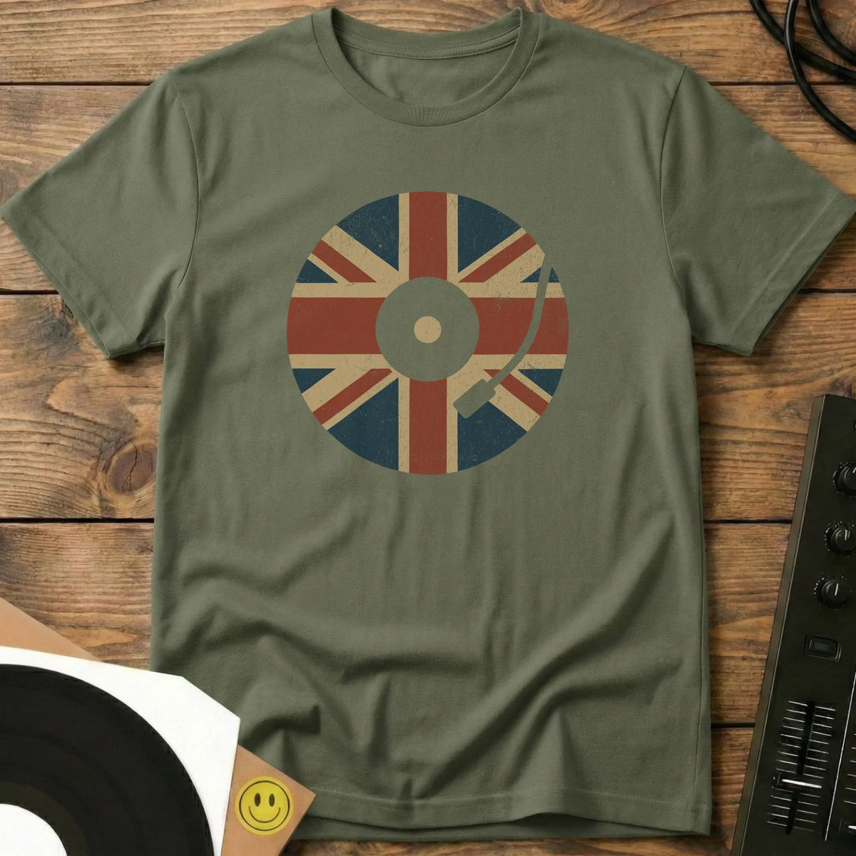 Union Deck T-Shirt Military Green / S Union Deck T-Shirt