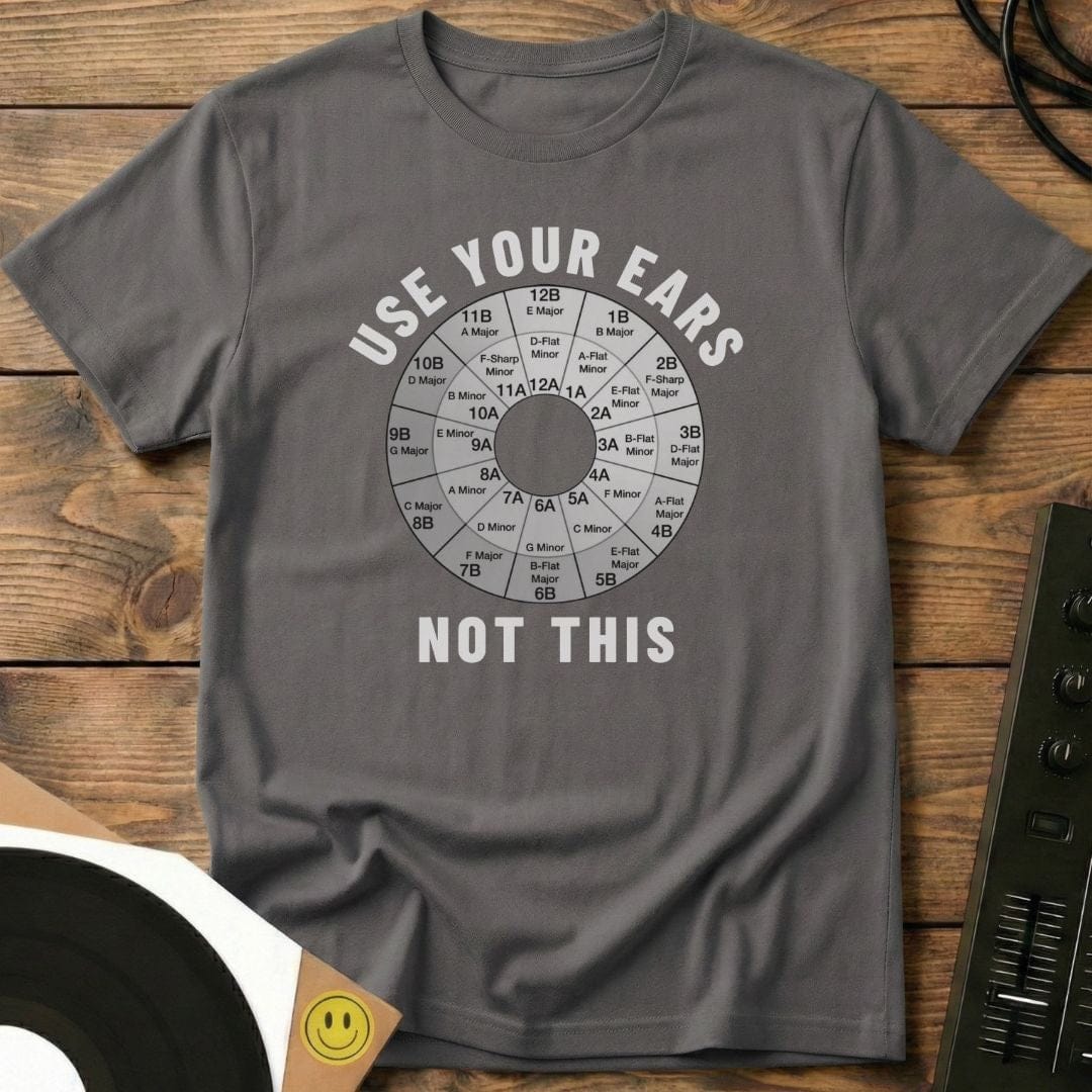 Use Your Ears T-Shirt Charcoal / S Use Your Ears T-Shirt