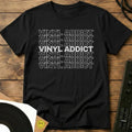 Vinyl Addict T-Shirt Black / S Vinyl Addict T-Shirt