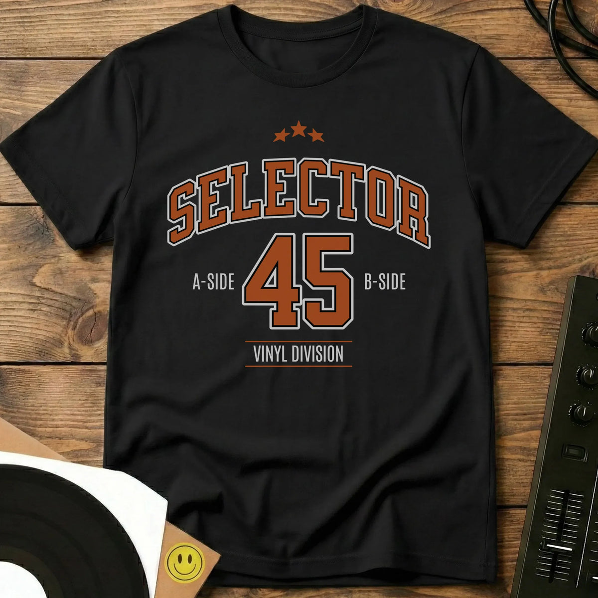 Vinyl Division T-Shirt Black / S Vinyl Division T-Shirt