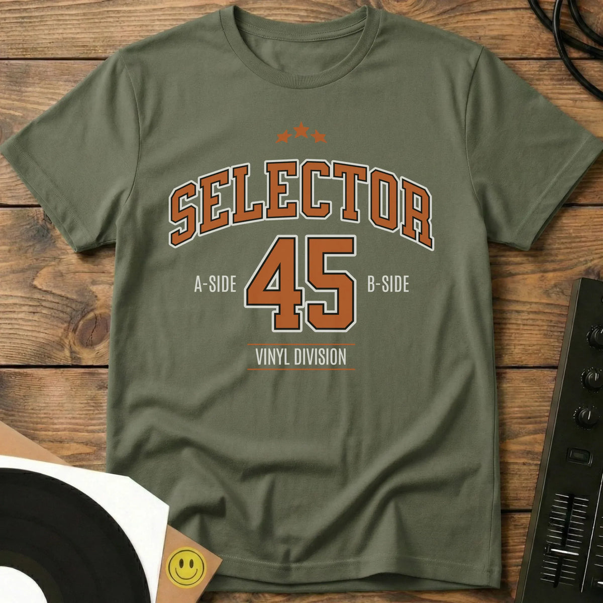 Vinyl Division T-Shirt Military Green / S Vinyl Division T-Shirt