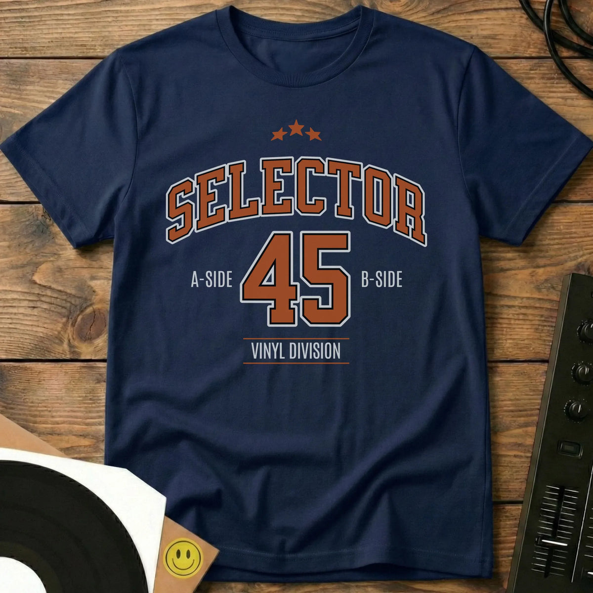 Vinyl Division T-Shirt Navy / S Vinyl Division T-Shirt