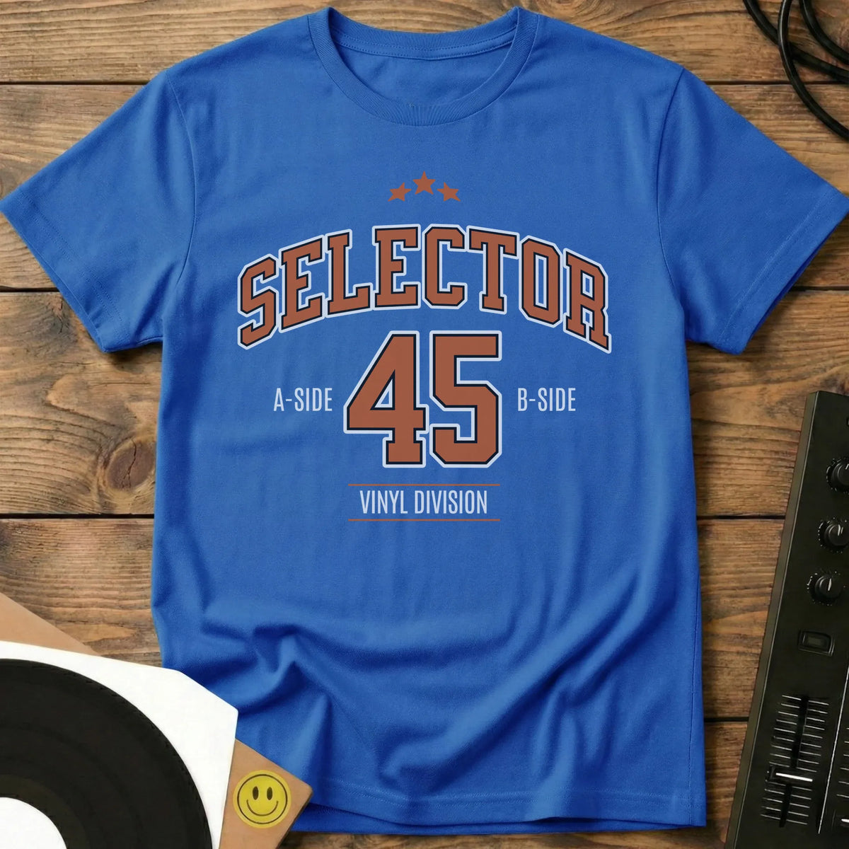 Vinyl Division T-Shirt Royal / S Vinyl Division T-Shirt