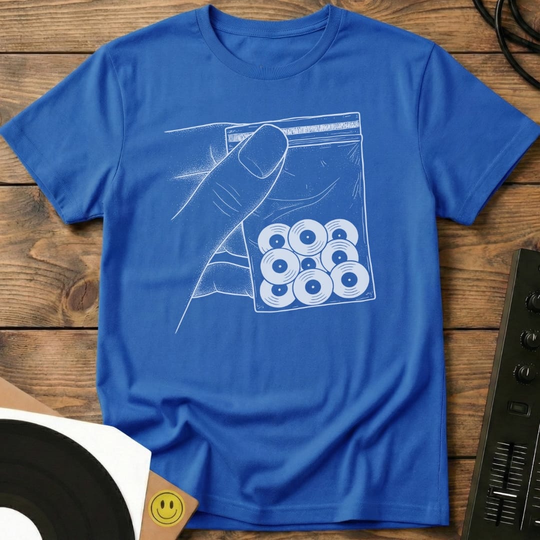Vinyl Drops T-Shirt Royal / S Vinyl Drops T-Shirt