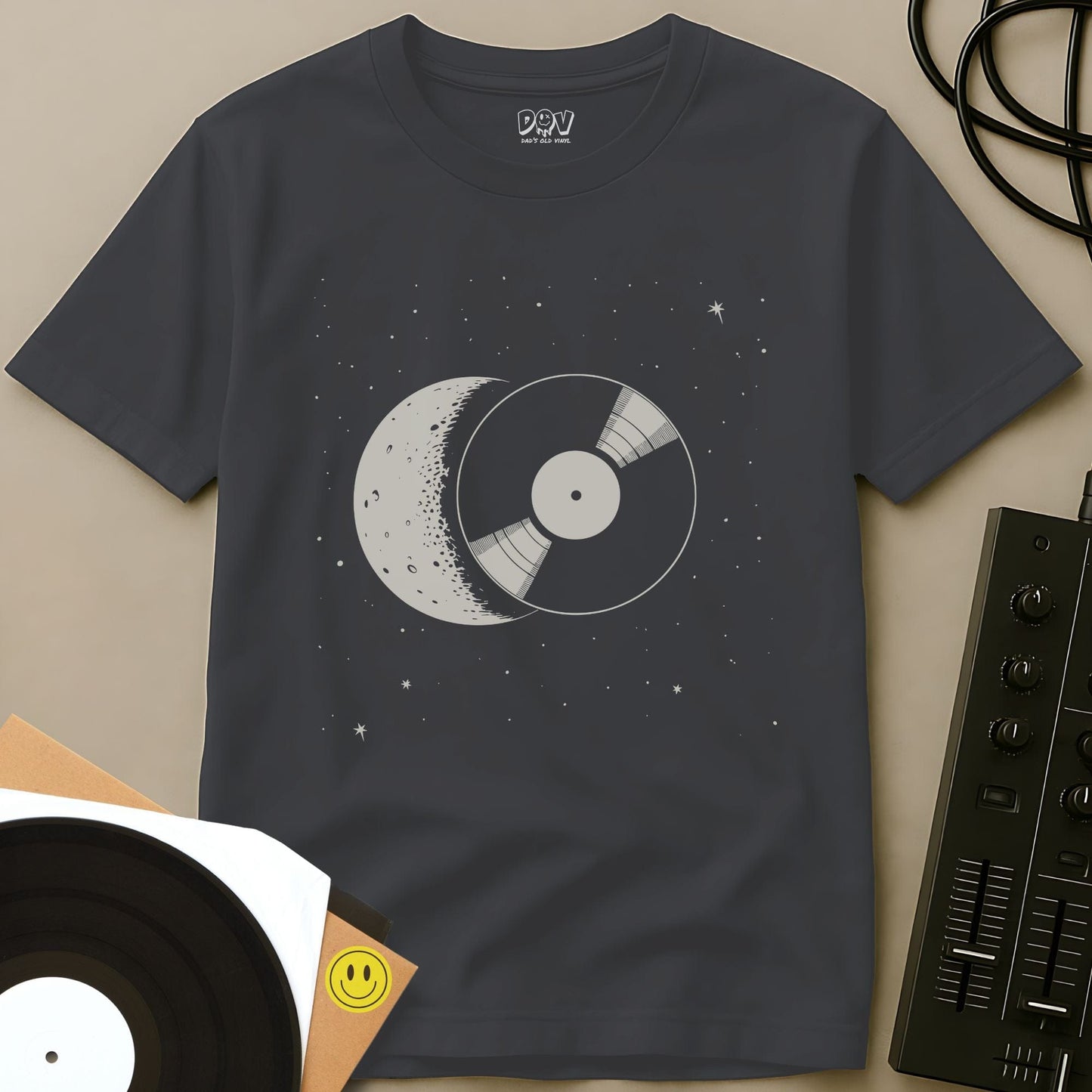 Vinyl Eclipse T-Shirt Charcoal / S Vinyl Eclipse T-Shirt