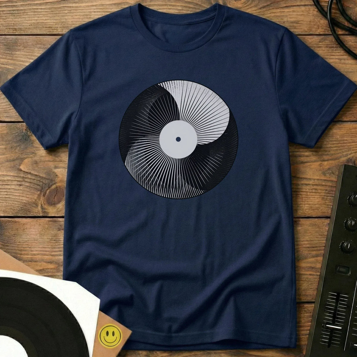 Vinyl Fan T-Shirt Navy / S Vinyl Fan T-Shirt