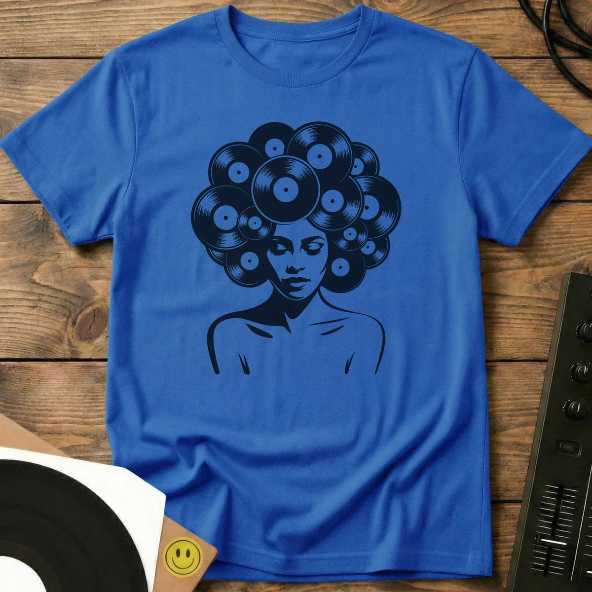 Vinyl Fro T-Shirt Royal / S Vinyl Fro T-Shirt