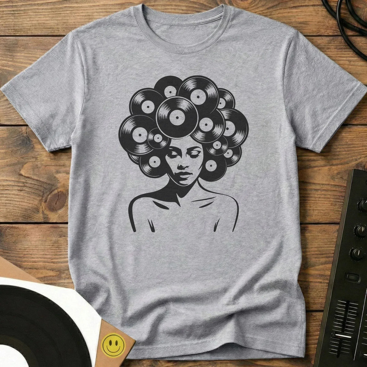 Vinyl Fro T-Shirt Sport Grey / S Vinyl Fro T-Shirt