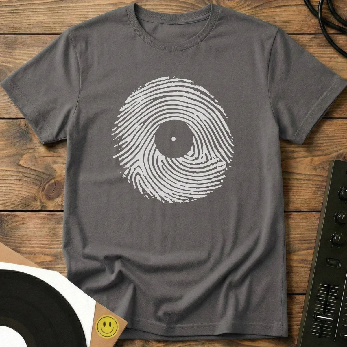 Vinyl Imprint T-Shirt Charcoal / S Vinyl Imprint T-Shirt