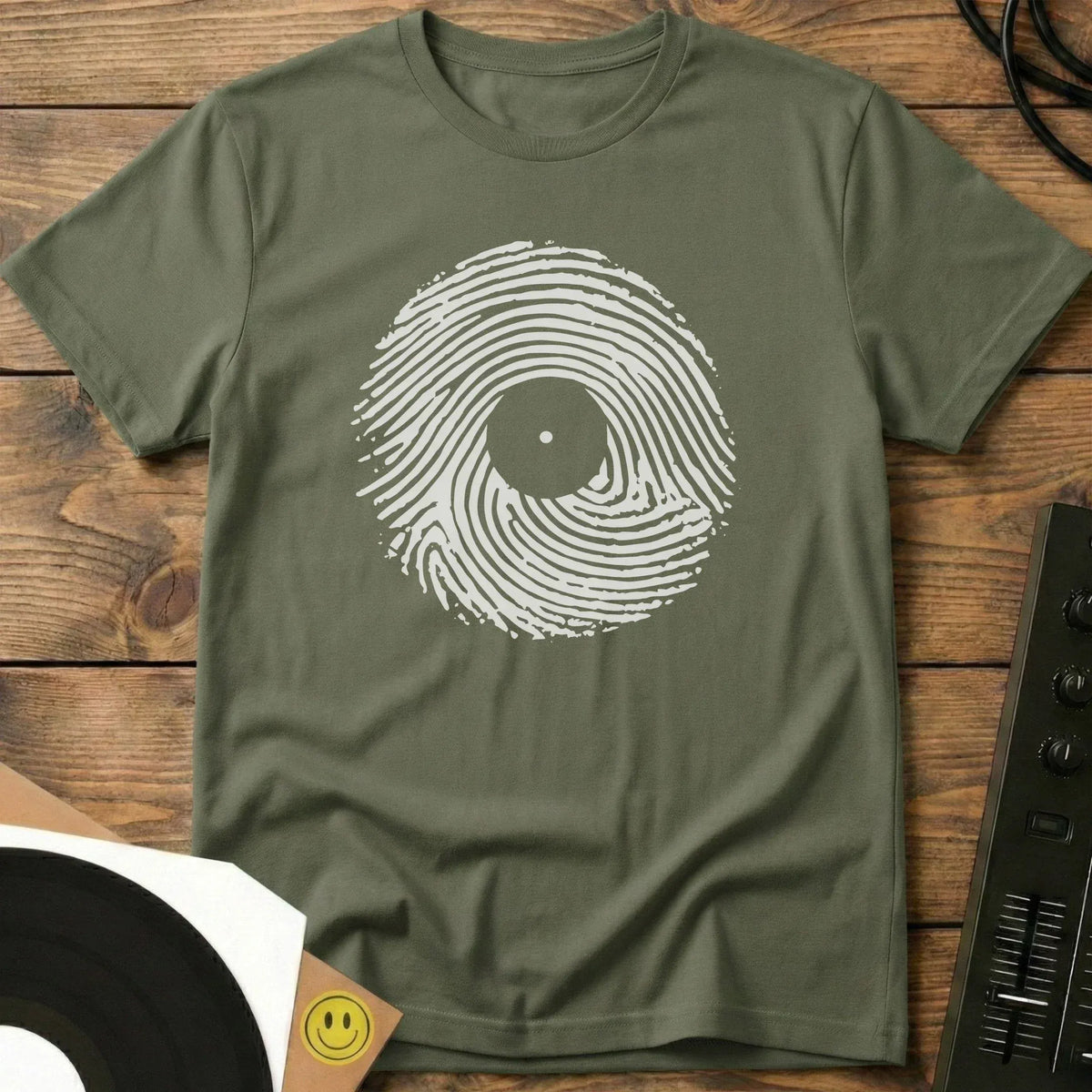 Vinyl Imprint T-Shirt Military Green / S Vinyl Imprint T-Shirt