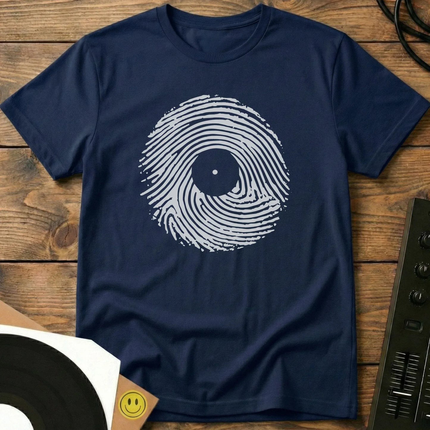 Vinyl Imprint T-Shirt Navy / S Vinyl Imprint T-Shirt