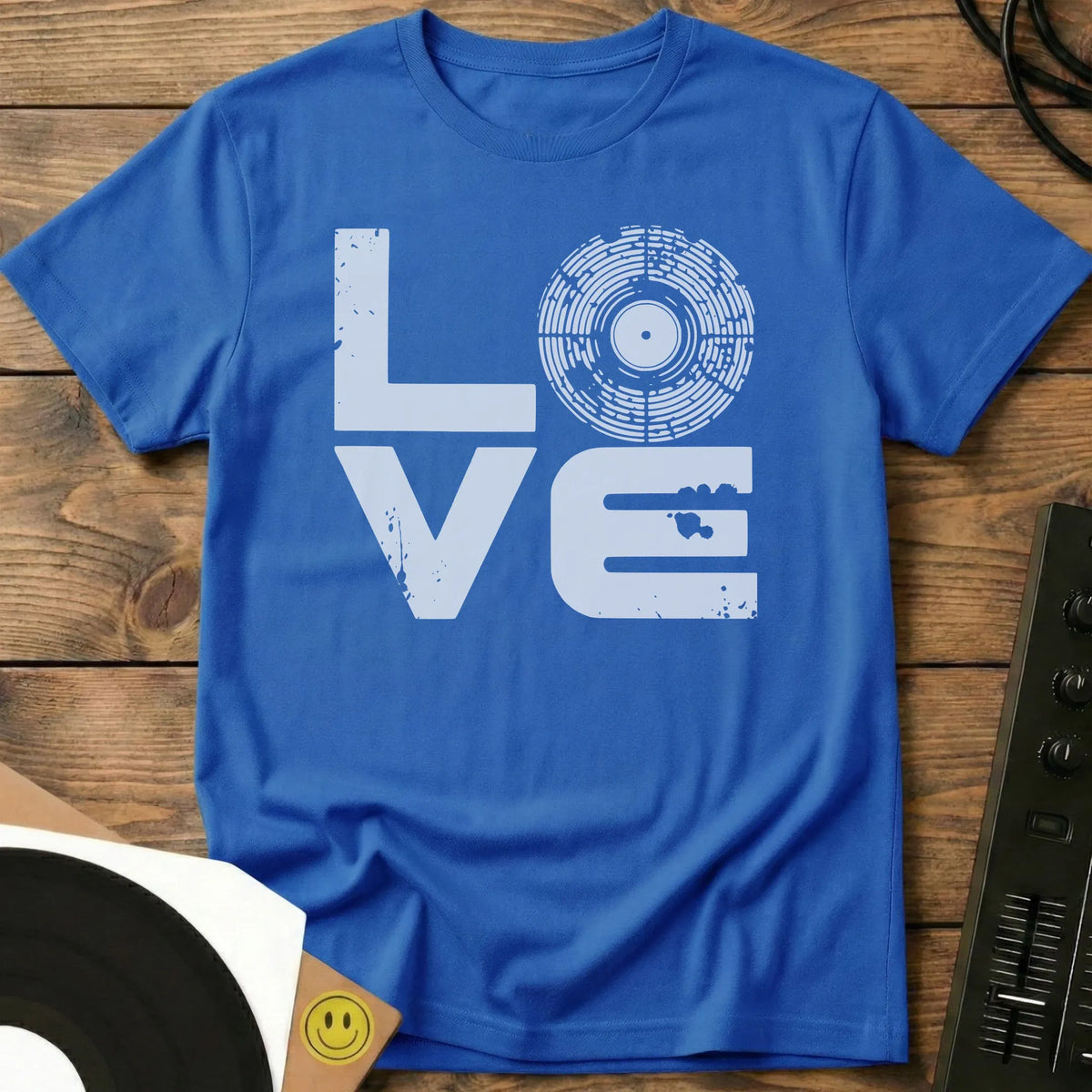 Vinyl Love T-Shirt Royal / S Vinyl Love T-Shirt