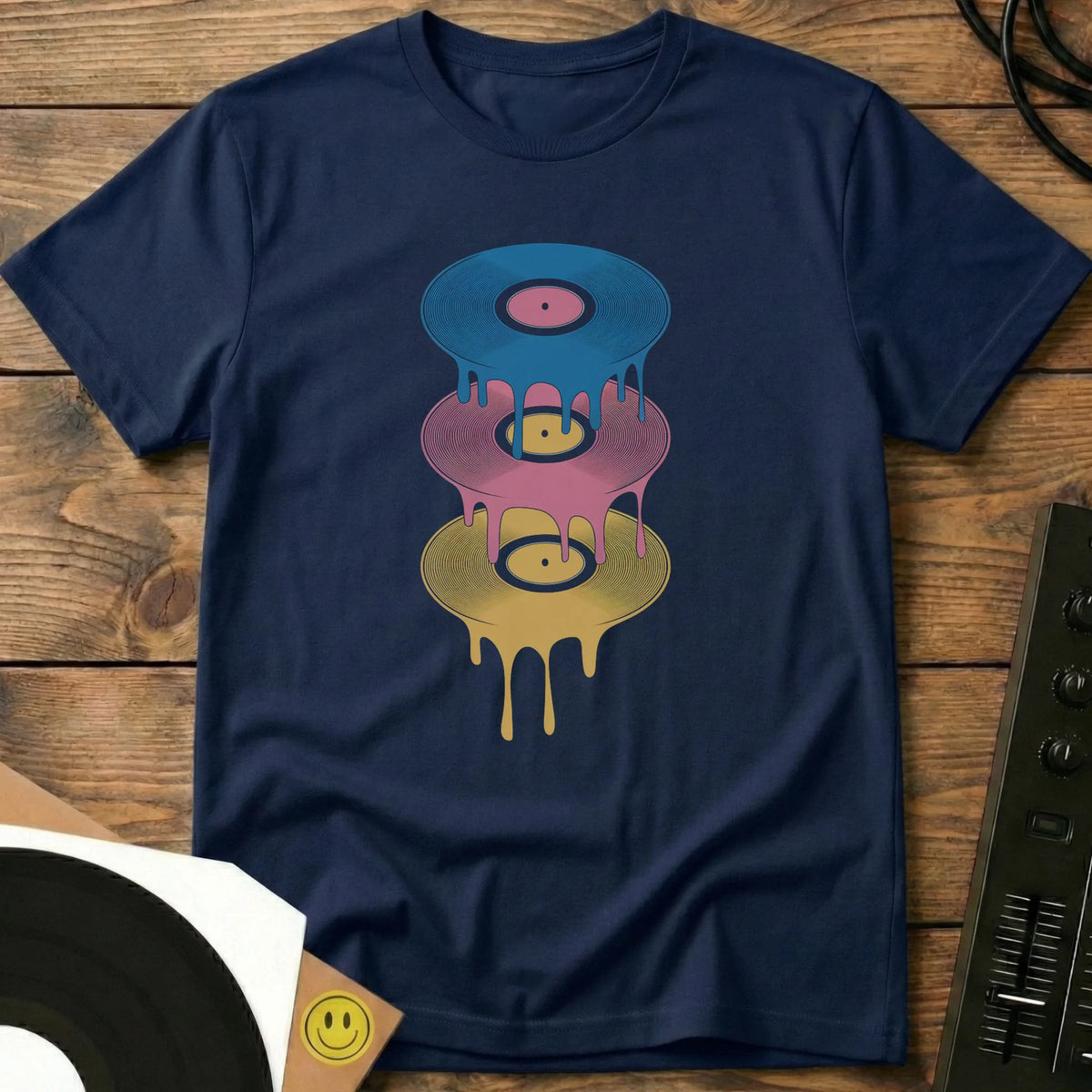Vinyl Melt T-Shirt Navy / S Vinyl Melt T-Shirt