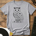 Vinyl Owl T-Shirt Sport Grey / S Vinyl Owl T-Shirt
