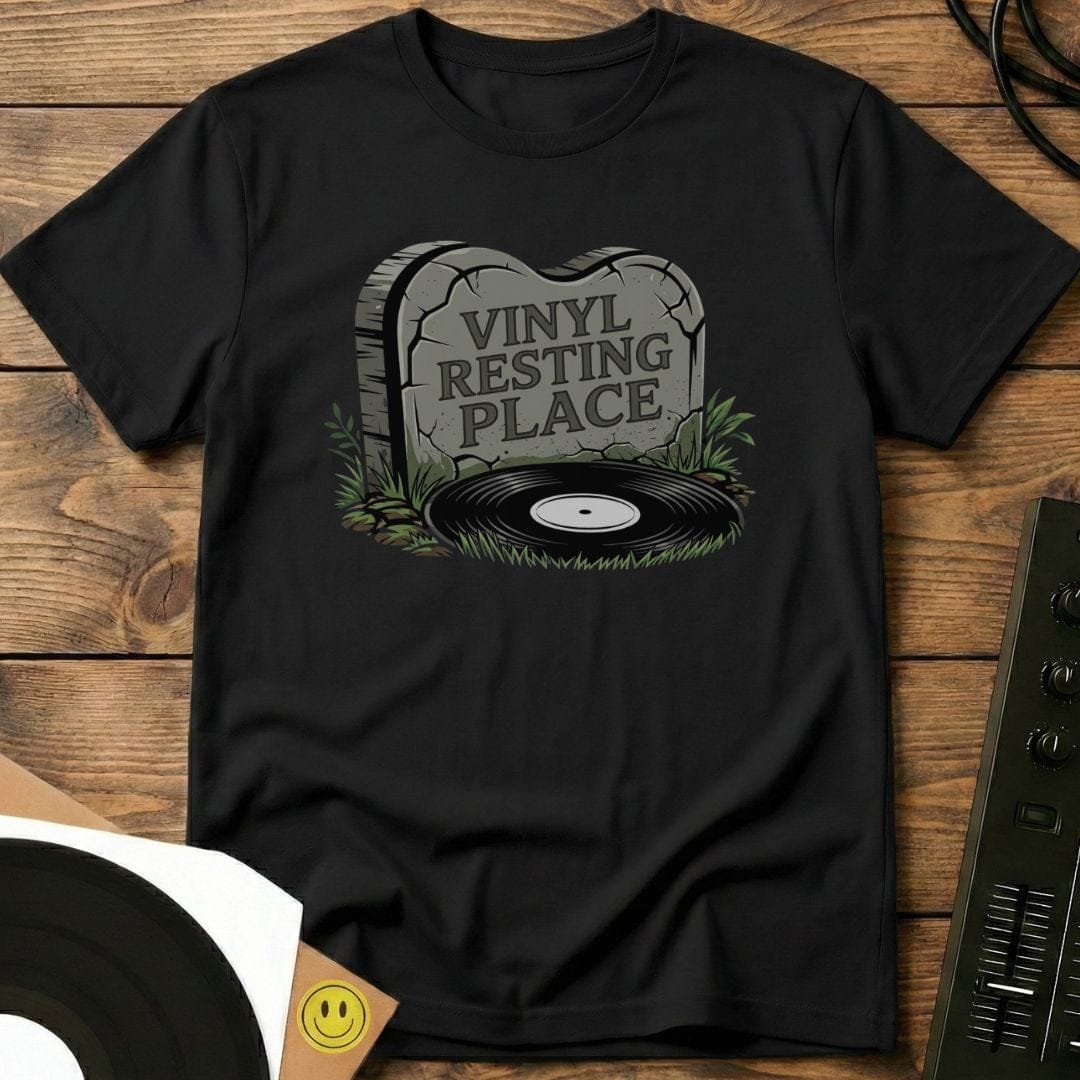 Vinyl Resting Place T-Shirt Black / S Vinyl Resting Place T-Shirt