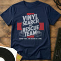 Vinyl Search And Rescue Team T-Shirt Navy / S Vinyl Search And Rescue Team T-Shirt