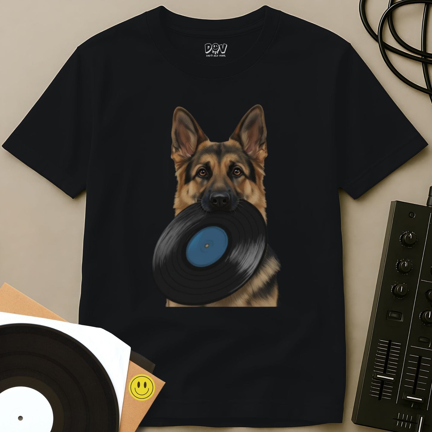 Vinyl Shepherd T-Shirt Black / S Vinyl Shepherd T-Shirt
