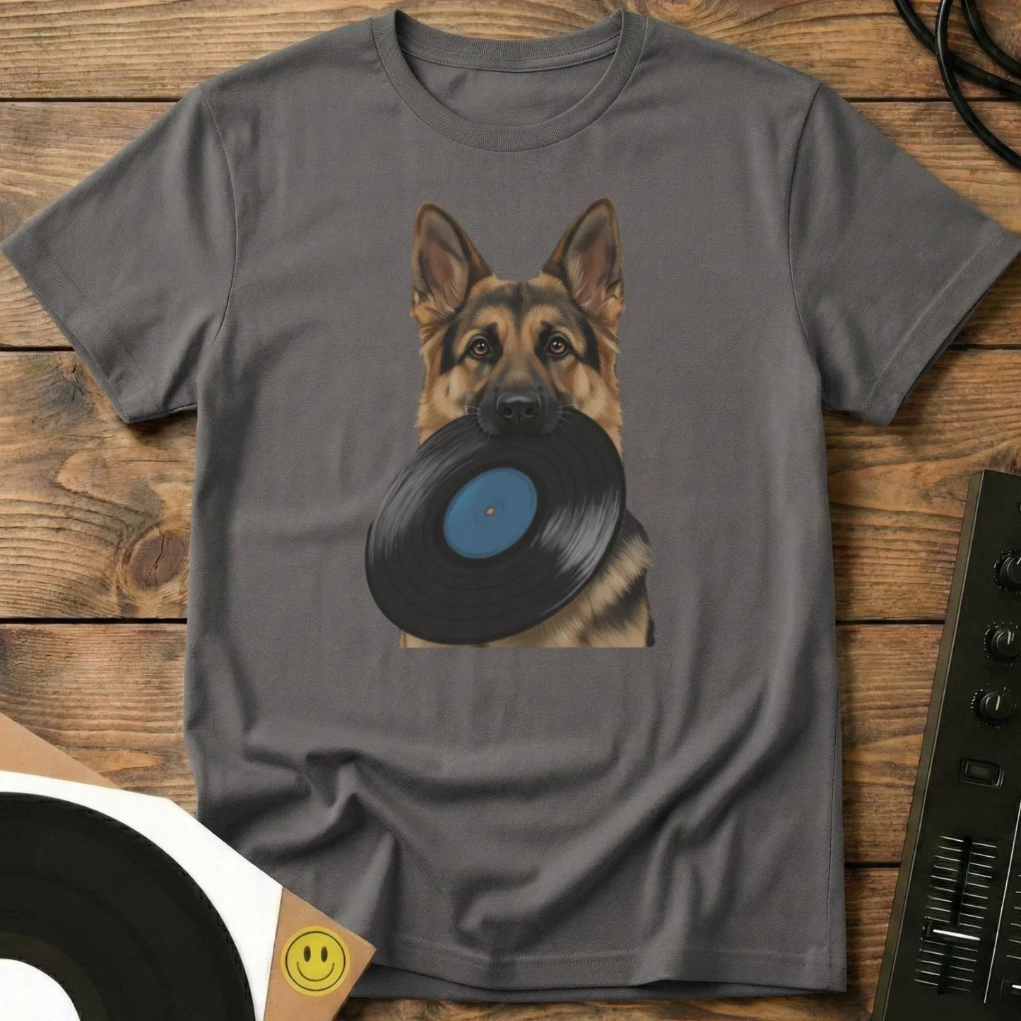 Vinyl Shepherd T-Shirt Charcoal / S Vinyl Shepherd T-Shirt