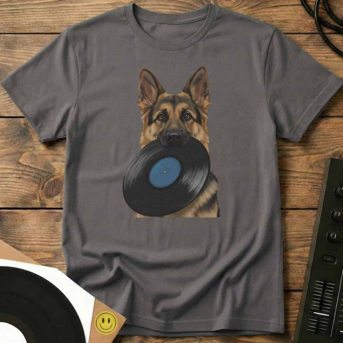 Vinyl Shepherd T-Shirt Charcoal / S Vinyl Shepherd T-Shirt