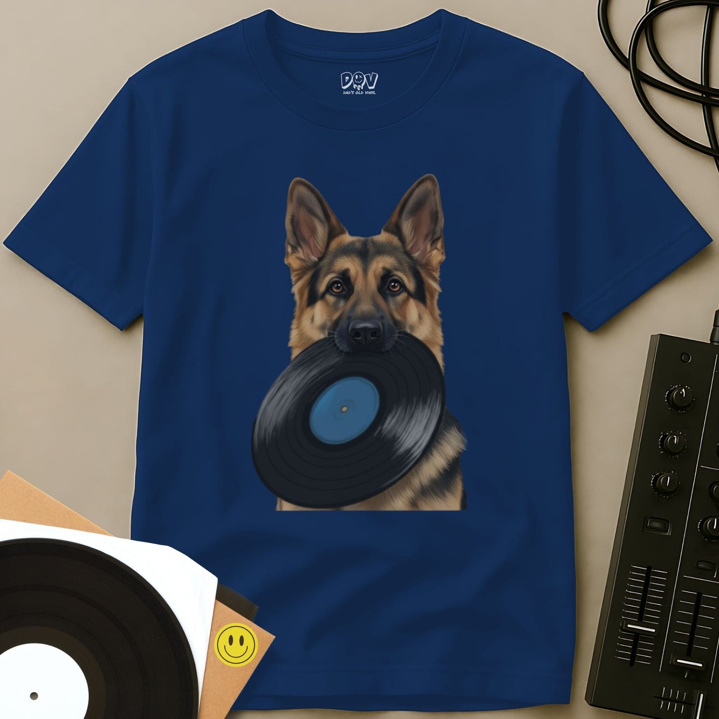 Vinyl Shepherd T-Shirt Royal / S Vinyl Shepherd T-Shirt