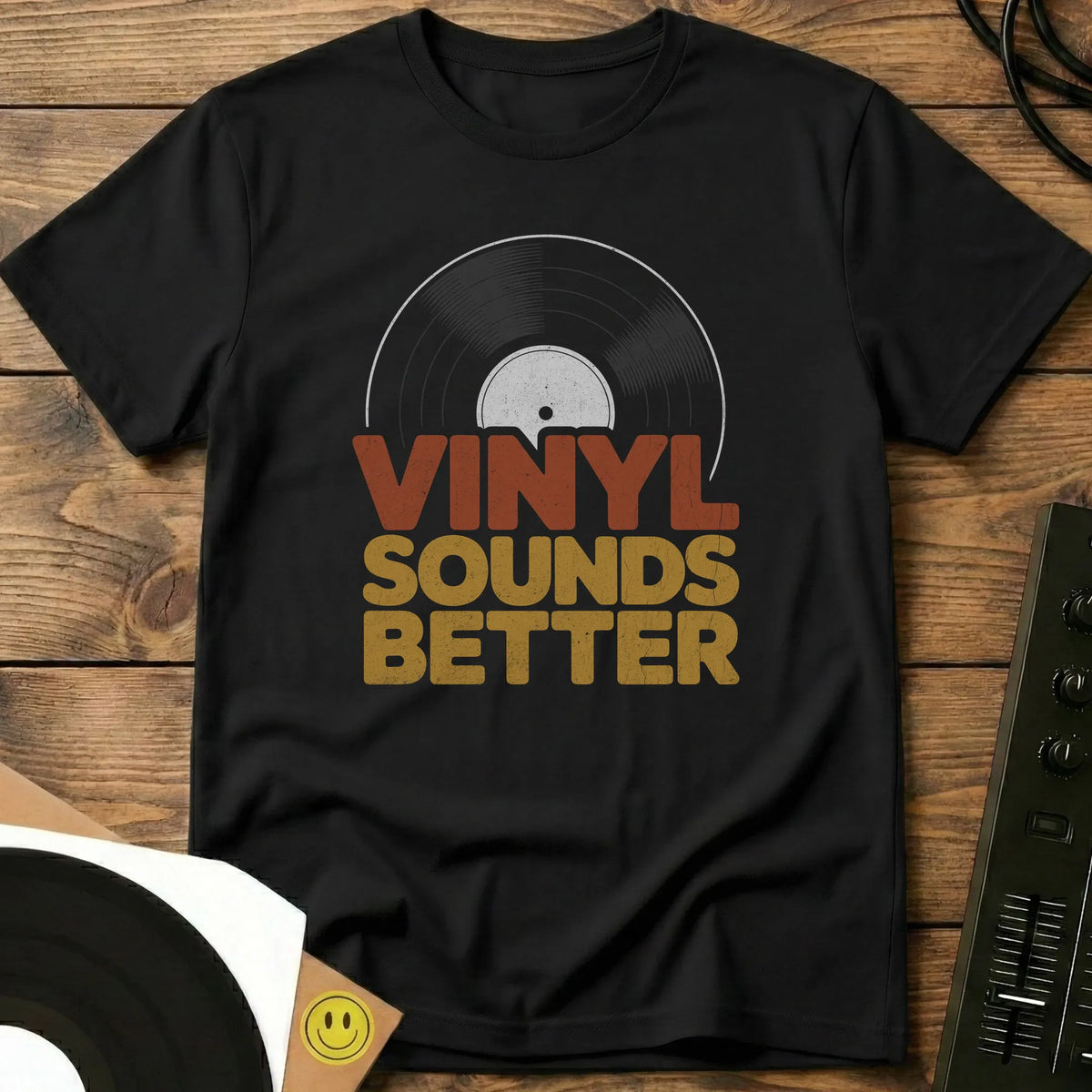 Vinyl Sounds Better T-Shirt Black / S Vinyl Sounds Better T-Shirt