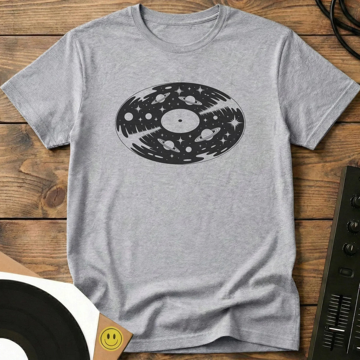 Vinyl Space T-Shirt Sport Grey / S Vinyl Space T-Shirt