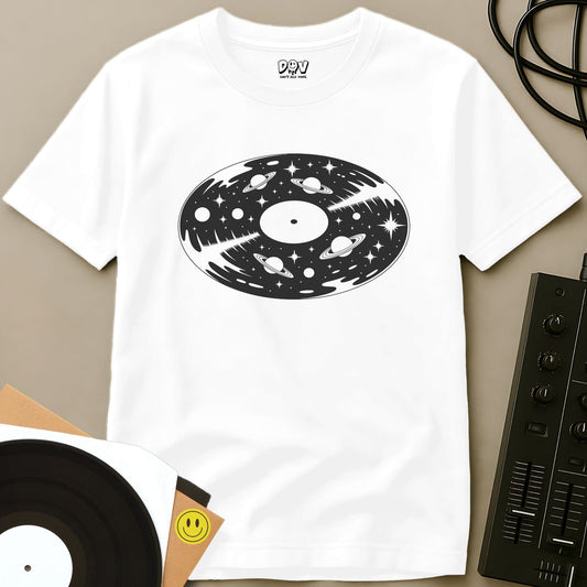 Vinyl Space T-Shirt White / S Vinyl Space T-Shirt