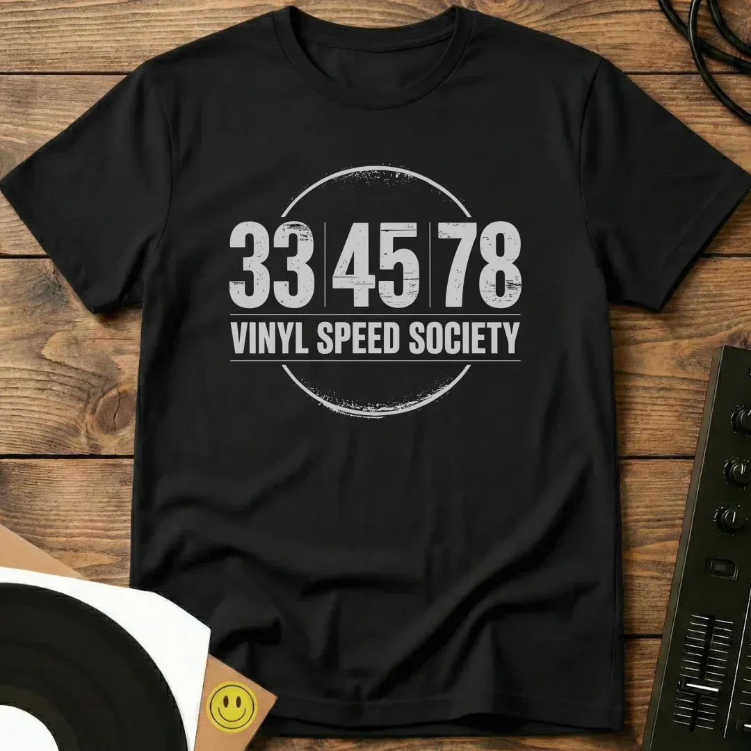 Vinyl Speed Society Remix T-Shirt Black / S Vinyl Speed Society Remix T-Shirt