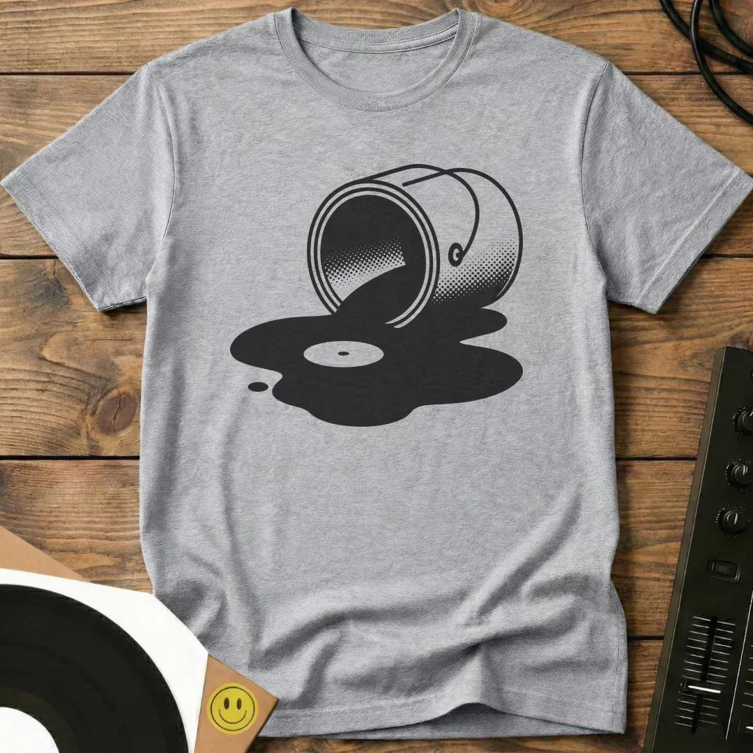 Vinyl Spill T-Shirt Sport Grey / S Vinyl Spill T-Shirt