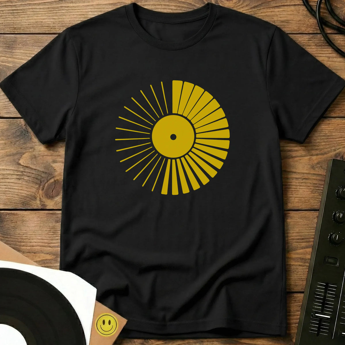 Vinyl Sunshine T-Shirt Black / S Vinyl Sunshine T-Shirt