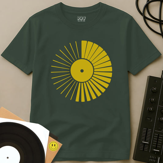 Vinyl Sunshine T-Shirt Military Green / S Vinyl Sunshine T-Shirt