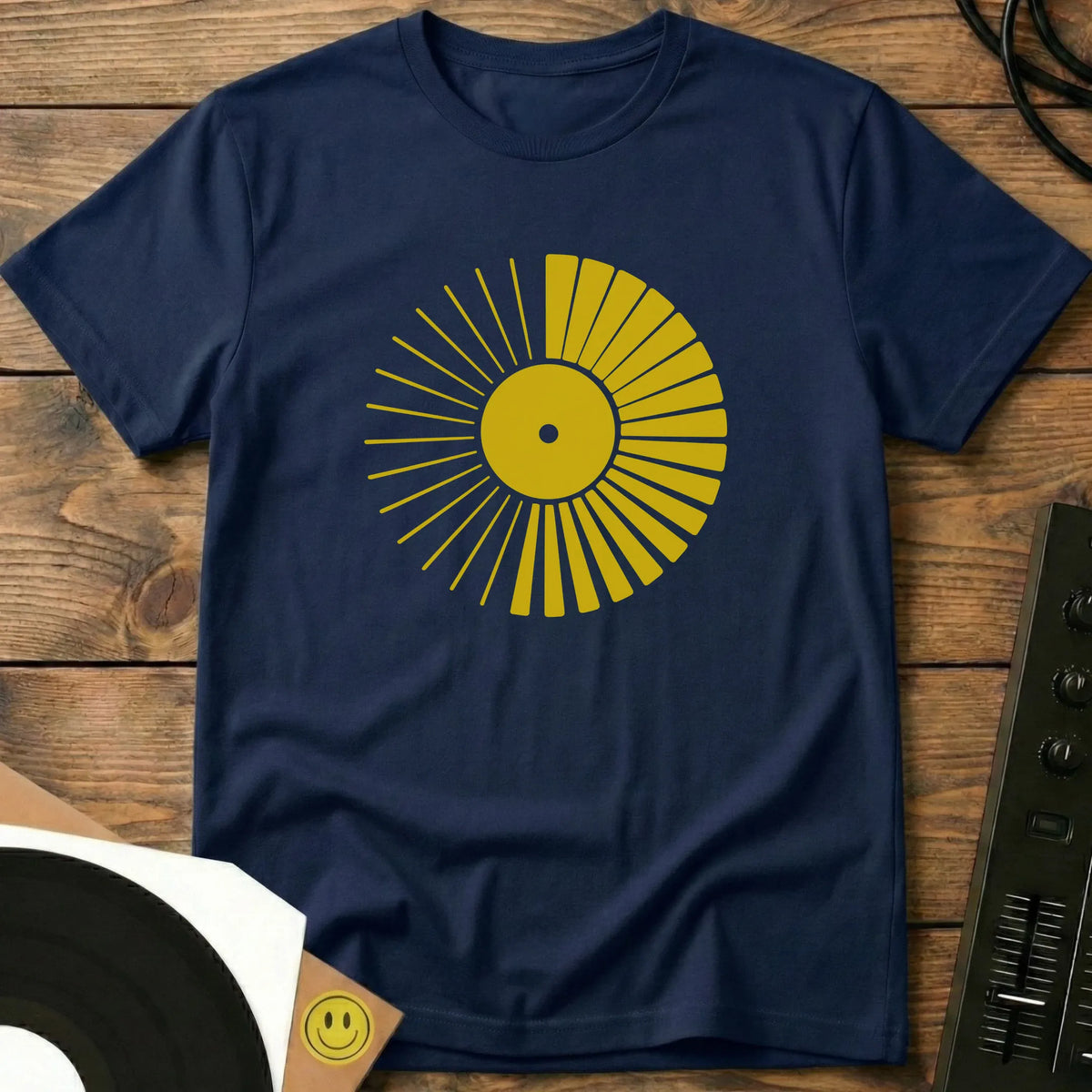 Vinyl Sunshine T-Shirt Navy / S Vinyl Sunshine T-Shirt