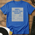 Vinyl Therapy Receipt T-Shirt Royal / S Vinyl Therapy Receipt T-Shirt