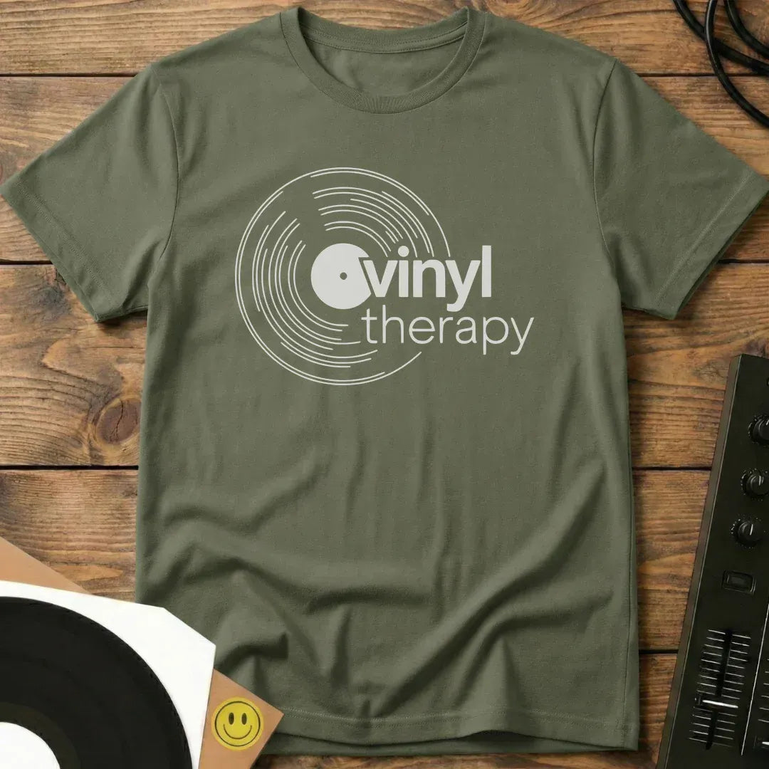 Vinyl Therapy T-Shirt Military Green / S Vinyl Therapy T-Shirt