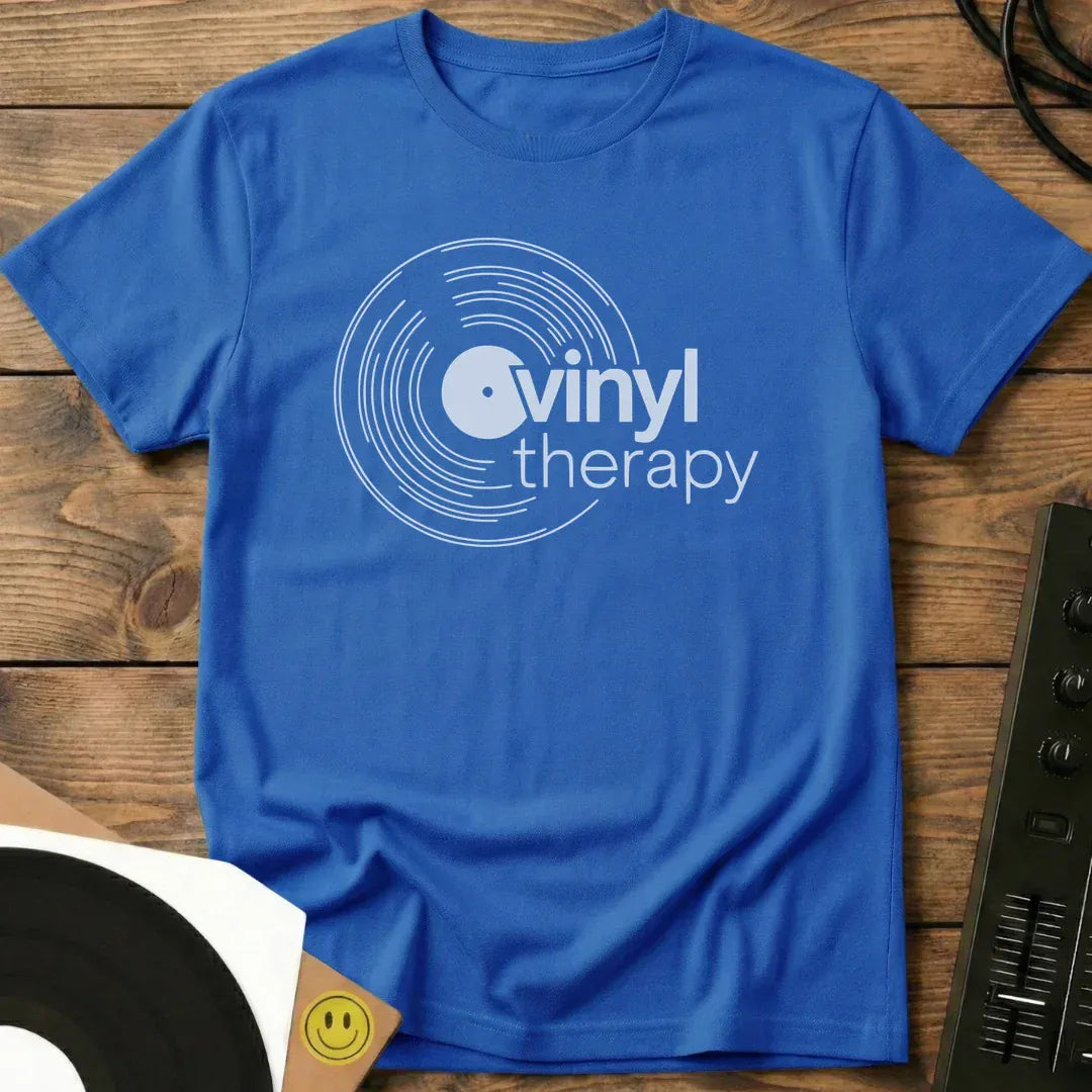 Vinyl Therapy T-Shirt Royal / S Vinyl Therapy T-Shirt