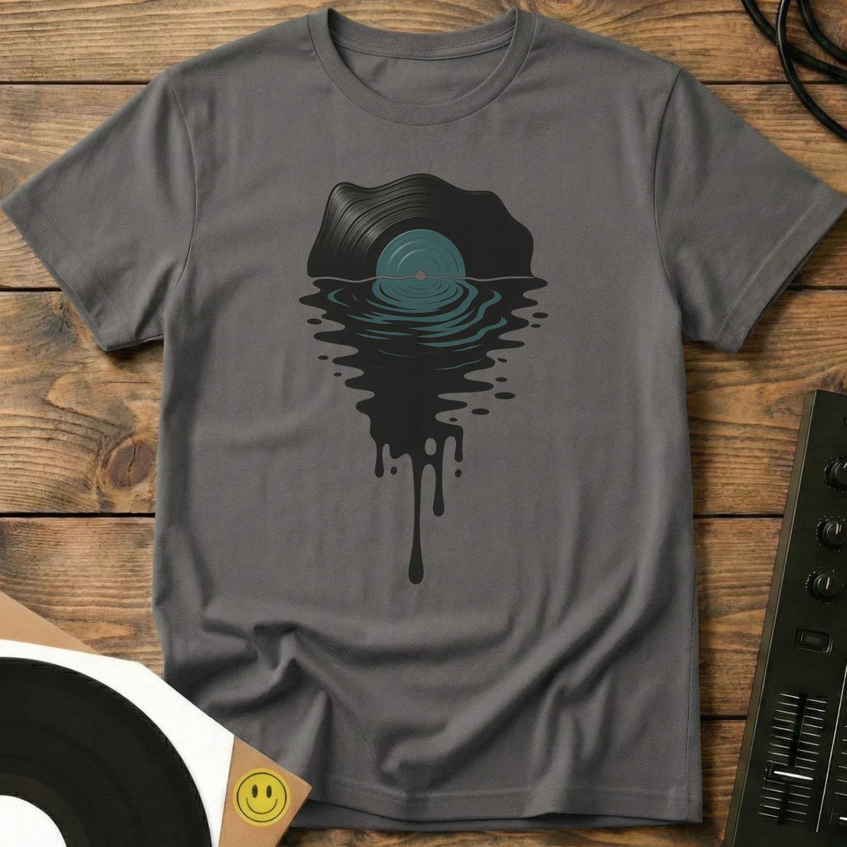 Vinyl Viscosity T-Shirt Charcoal / S Vinyl Viscosity T-Shirt