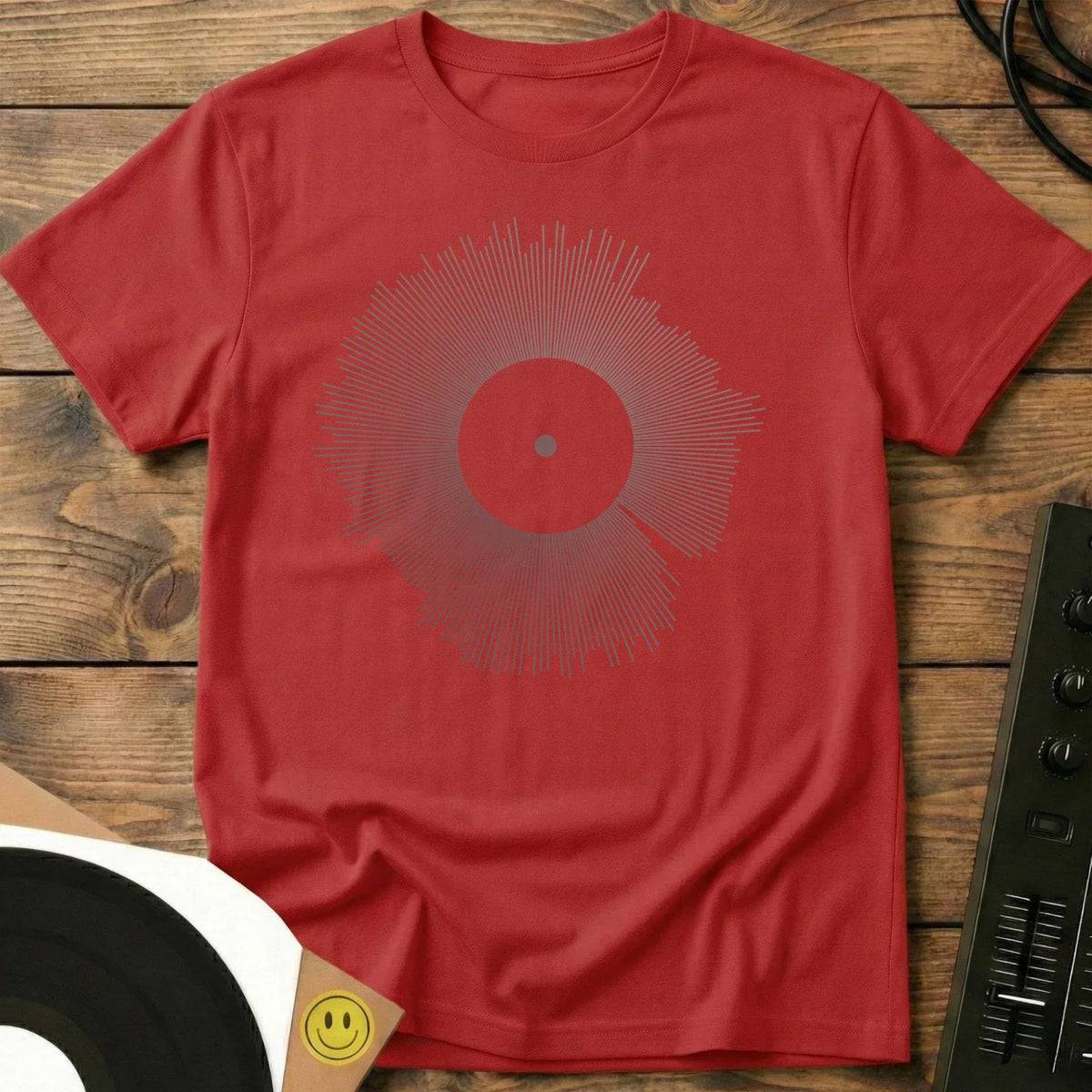 Vinyl Visualizer 2 T-Shirt Red / S Vinyl Visualizer 2 T-Shirt
