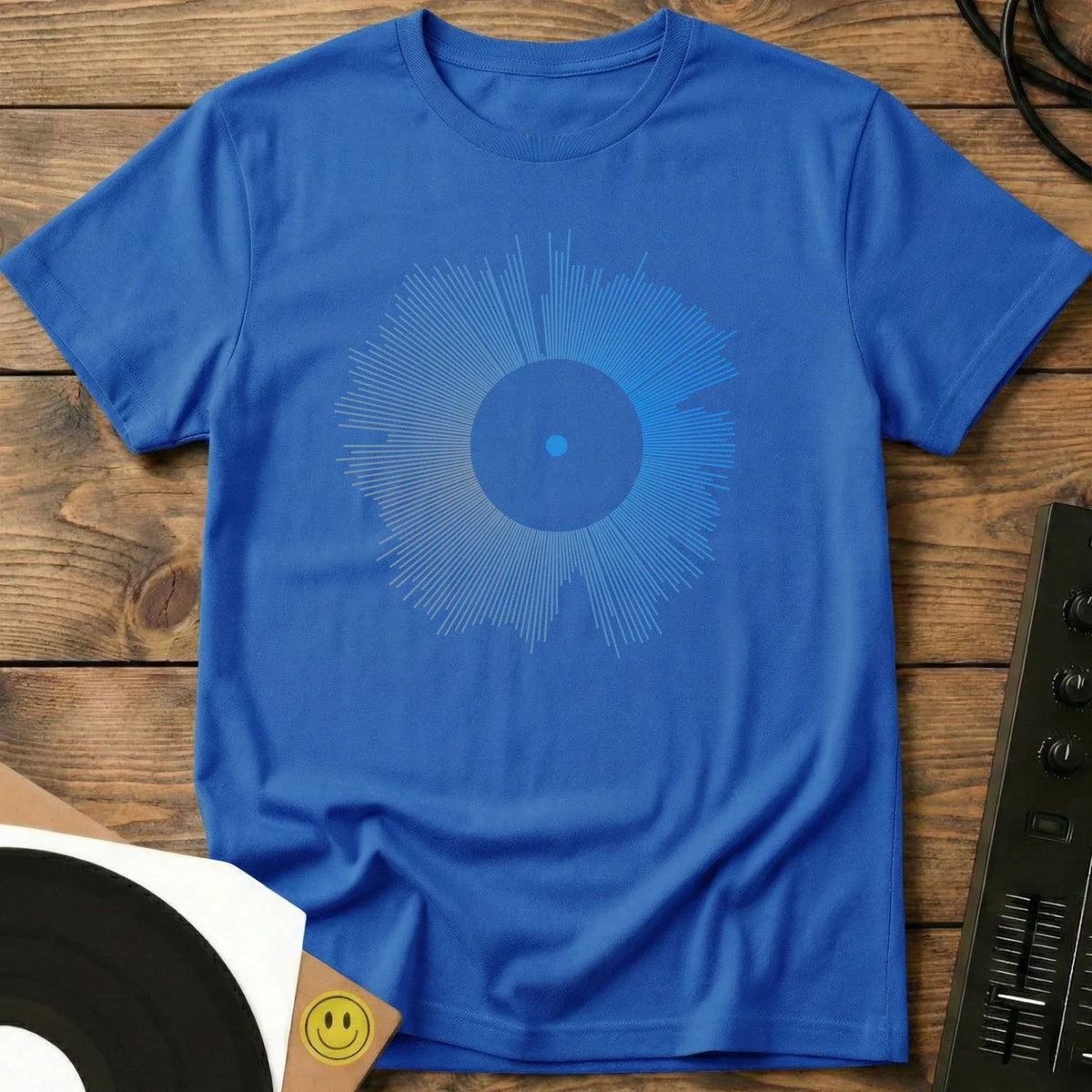 Vinyl Visualizer T-Shirt Royal / S Vinyl Visualizer T-Shirt