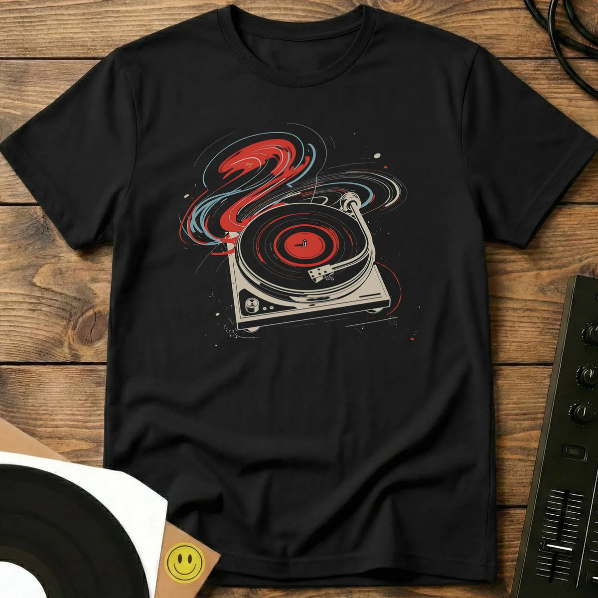 Vinyl Vortex T-Shirt Black / S Vinyl Vortex T-Shirt
