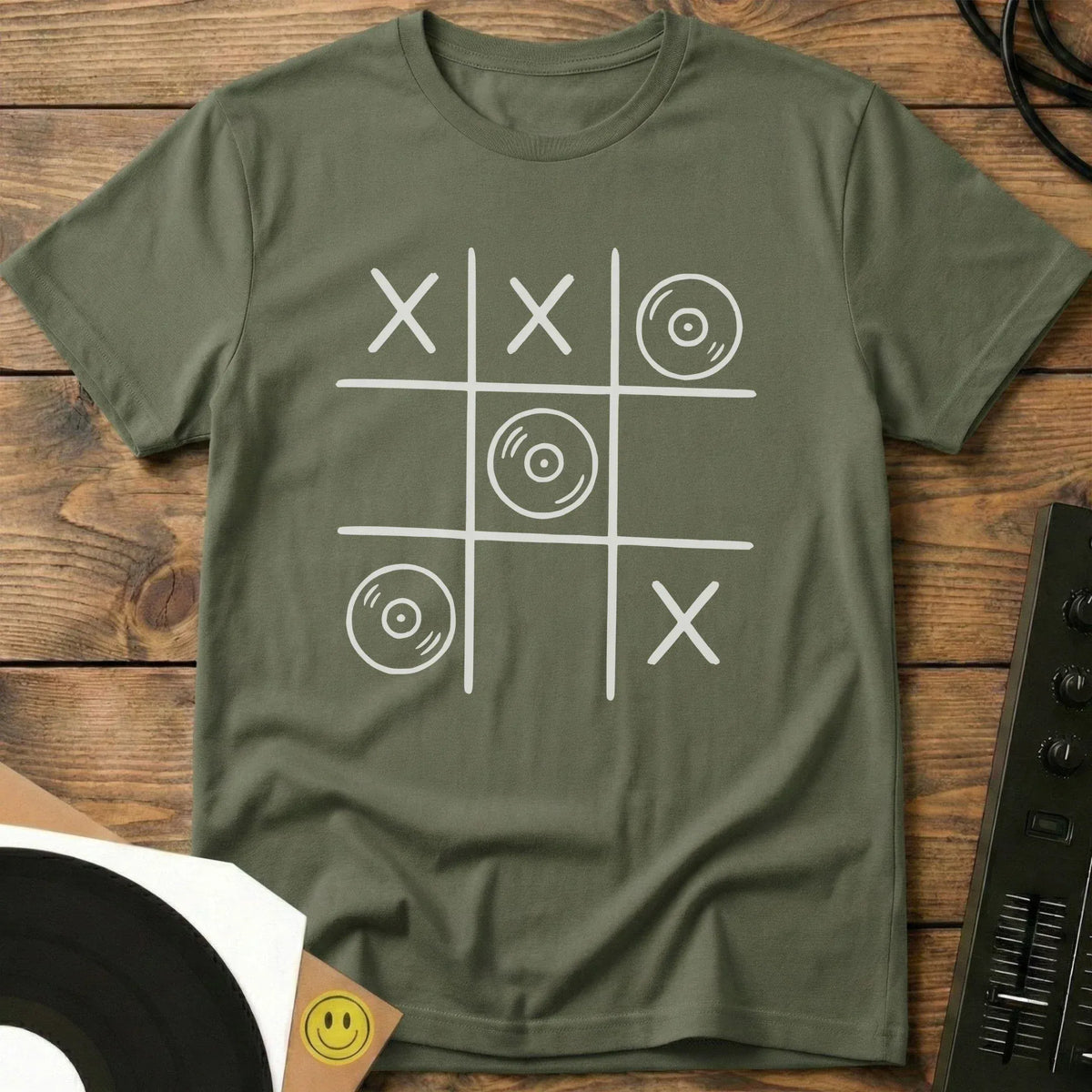 Vinyl Wins T-Shirt Military Green / S Vinyl Wins T-Shirt